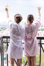 Plain Satin Robe