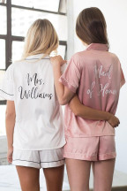 Bridal Party Short Pj's