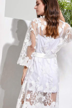 Clara Lace Robe