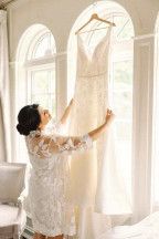 Clara Lace Robe