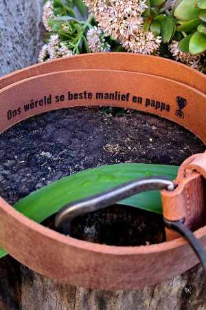 Leather belts