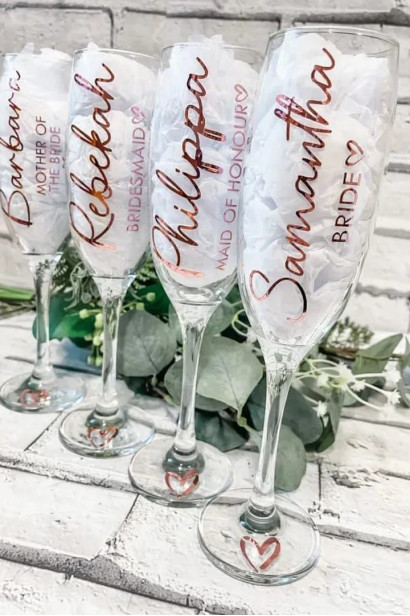 Glasses champagne 