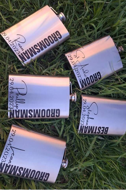 Flask For Groomsmans