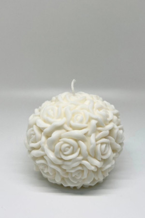 Rose Ball Candle